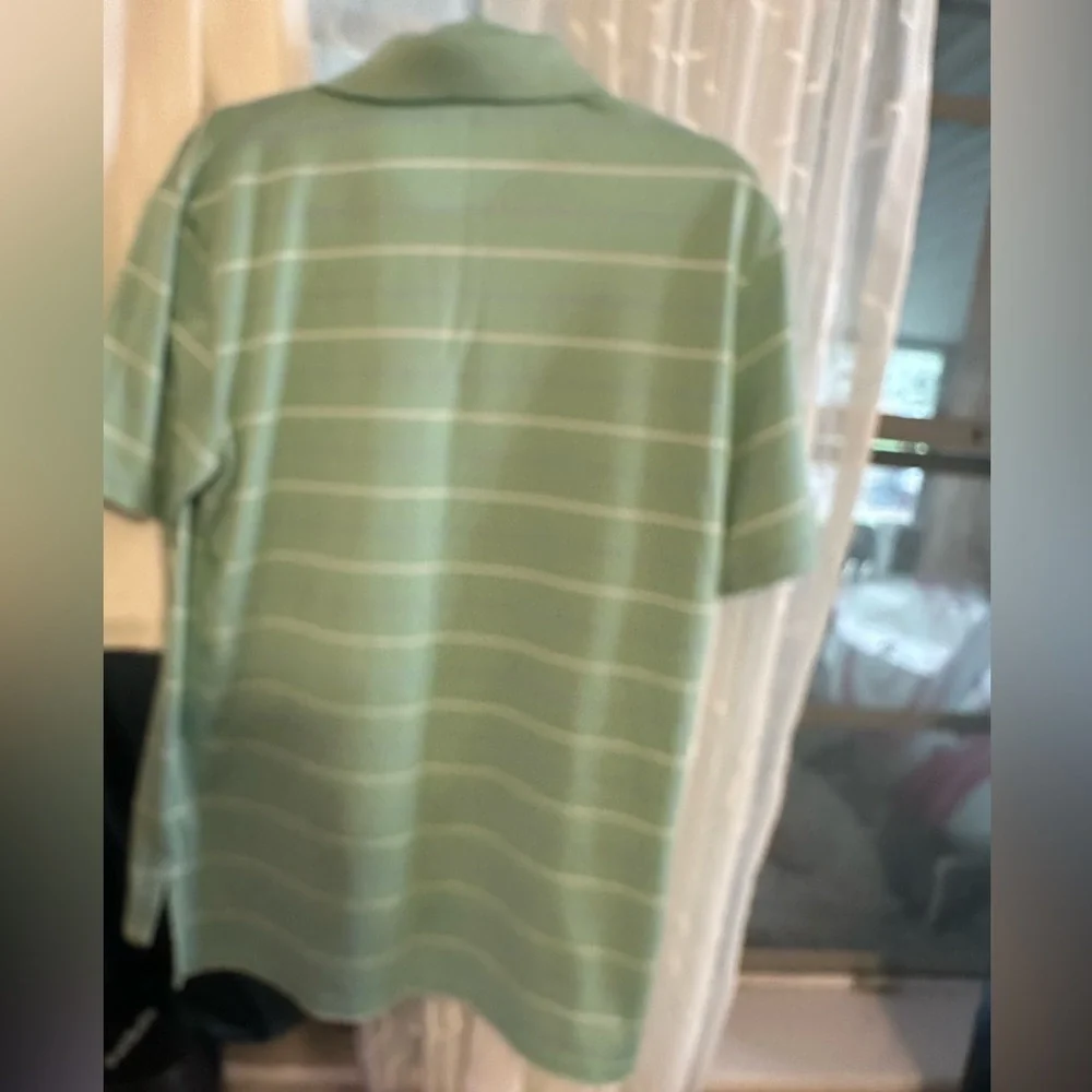 Ralph Lauren Mint Green Striped Polo Shirt